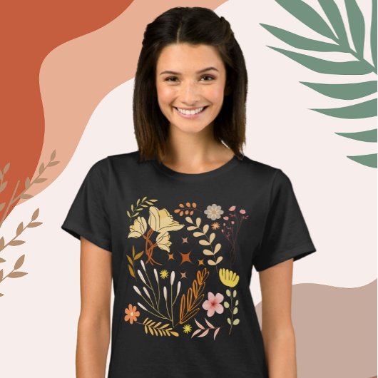 T-shirt Boho Floral Inspiré