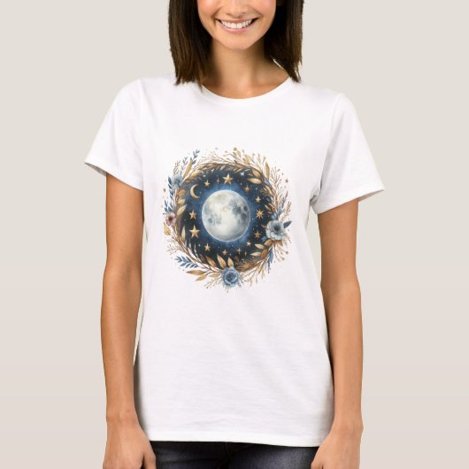 T-shirt Boho Full Moon (Devant)