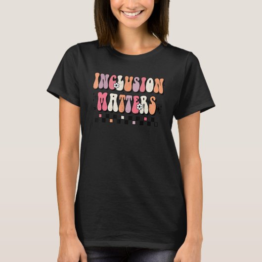 T-shirt Boho Inclusion Matters Special Education SPED Teac (Devant)
