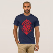 T-shirt Boho India Block Print (Devant entier)
