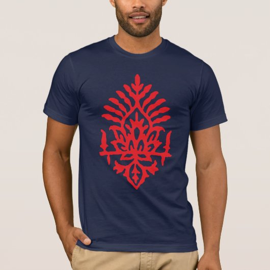 T-shirt Boho India Block Print (Devant)