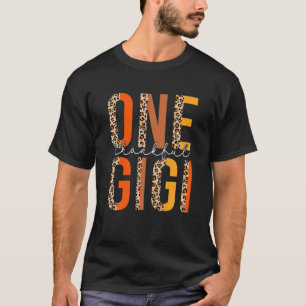 T-shirt Boho Leopard One Thanki Gigi Fall Vibes Thanksgi
