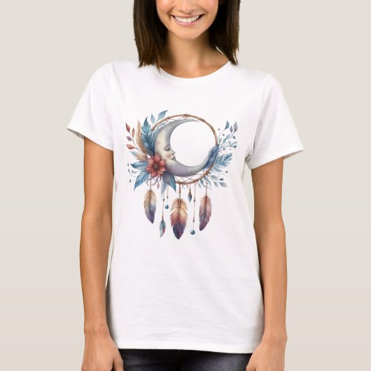 T-shirt Boho Moon (Devant)