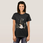T-shirt Boho Moon Champion déesse Céleste Mystique (Devant entier)