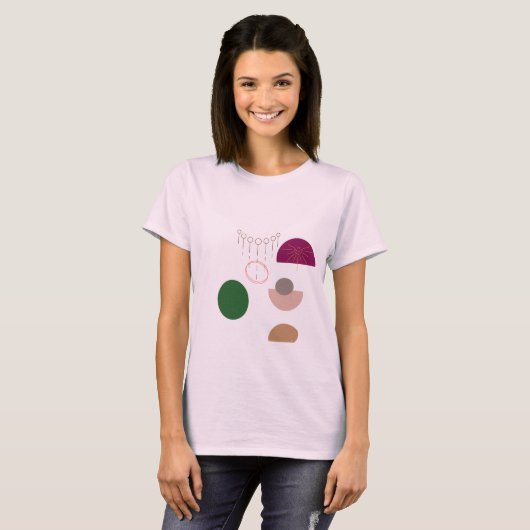 T-shirt "Boho Muse" - Design libre (Devant entier)