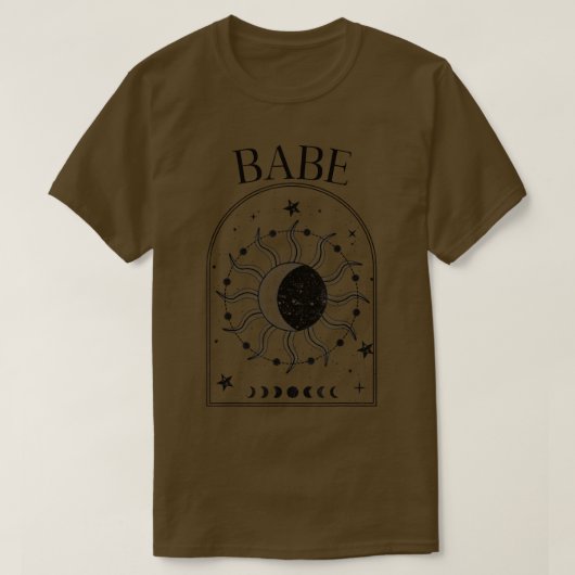 T-shirt Boho Mystic Tarot Celestial Bachelorette Bride Bri (Design devant)