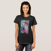 T-shirt Boho Mystic Wolf Art (Devant entier)