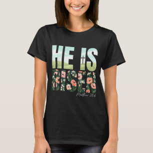T-shirt Boho Pâques Jésus Christ Femmes Filles Ressuscité