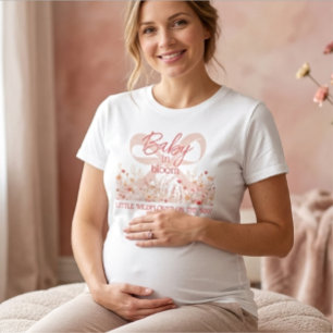 T-shirt Boho Petite Fleur Sauvage Bébé en Fleur Mère