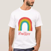 T-shirt Boho Rainbow Family - Brother (Devant)