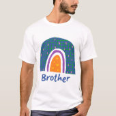 T-shirt Boho Rainbow Family - Brother (Devant)