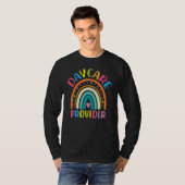 T-shirt Boho Rainbow Garderie Fournisseur Appréciation de  (Devant entier)
