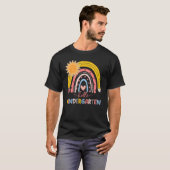 T-shirt Boho Rainbow Hello Kindergarten Enseignant Premier (Devant entier)