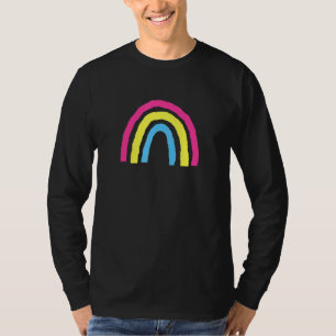 T-shirt Boho Rainbow Pan Pansexual Flag Pride Lbgtqia