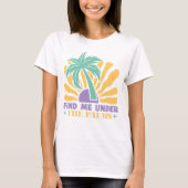 T-shirt Boho Retro été (Devant)