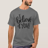 T-shirt Boho Style Je Crois En Vous Teacher Test Day Gi (Devant)