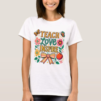 T-shirt Boho teacher png | In my teacher era | Teach Love
