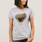 T-shirt Boho Terracotta Café Thème Personnalisé (Devant)