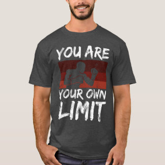 T-shirt Boing Sport Saying You Are Your Limit Mindset frie
