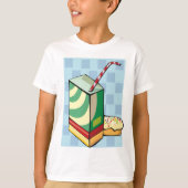 T-shirt Boire Avec Une Paille (Devant)