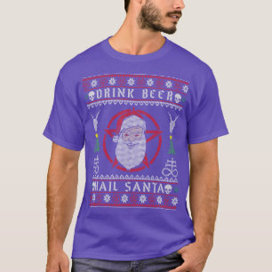 T-shirt Boire Beer Hail Satan I Baphomet Death Metal 1