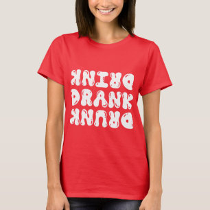 T-shirt Boire Boire Chemise ivre Noël