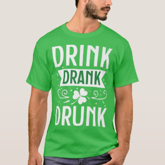 T-shirt Boire Boire Drunk Happy St (2)