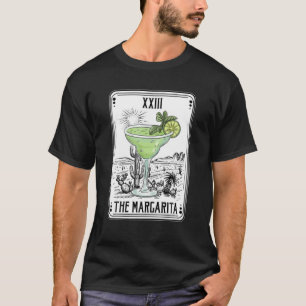 T-shirt Boire Carte Tarot Margarita Tarot Signification Ma