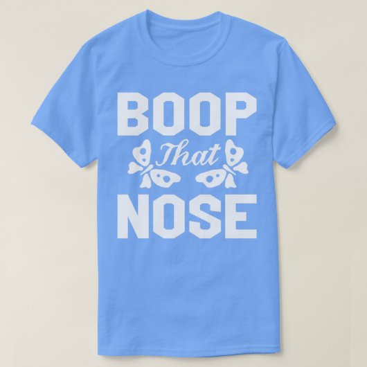 T-shirt Boire cet amant de chien de nez (Design devant)
