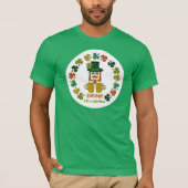 T-shirt Boire comme un Leprechaun (Devant)