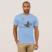 T-shirt Boire de la bière (Devant entier)