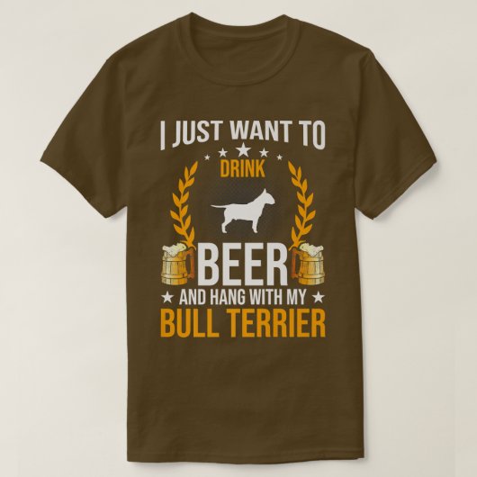 T-shirt Boire De La Bière Et Accrocher Avec Mon Amoureux d (Design devant)