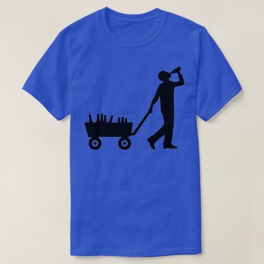 T-shirt Boire de l'alcool (Design devant)