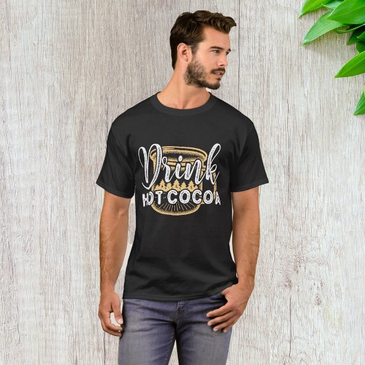 T-shirt Boire du cacao chaud