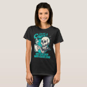 T-shirt Boire du café - Vous pouvez dormir quand vous êtes (Devant entier)