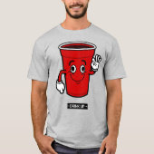 T-shirt Boire jusqu'à plus soif (Devant)