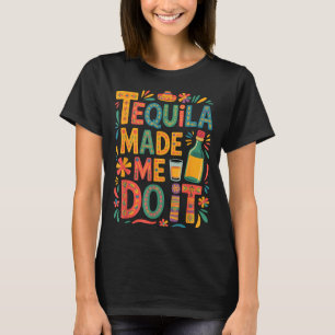 T-shirt Boire le cinq mai drôle de fête d'alcool