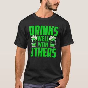 T-shirt Bois bien avec d'autres Drôle Patrick's Day Shamro
