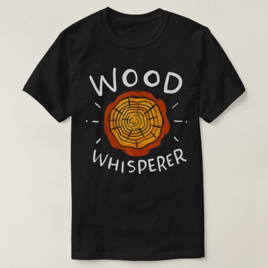 T-shirt Bois de bois de bûcheron (Design devant)