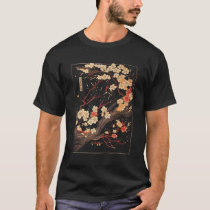T-shirt Bois de cerisier en fleurs Al japonais