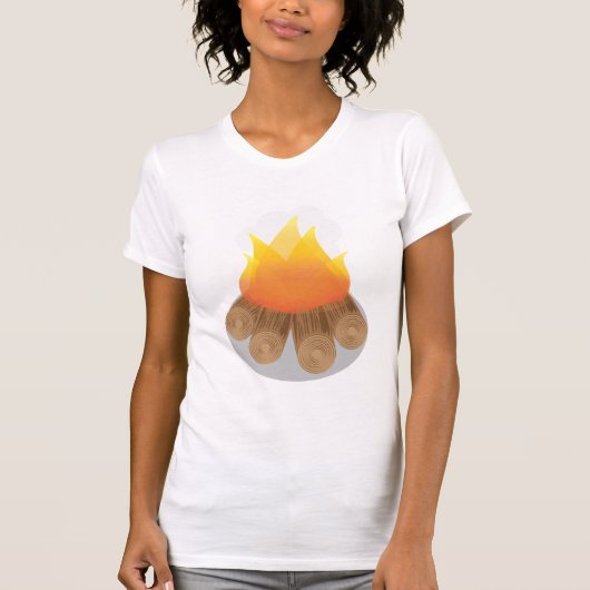 T-shirt Bois de chauffage (Devant)