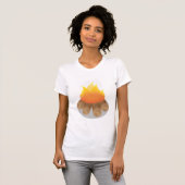 T-shirt Bois de chauffage (Devant entier)