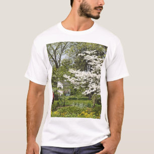 T-shirt Bois de chien en fleurs