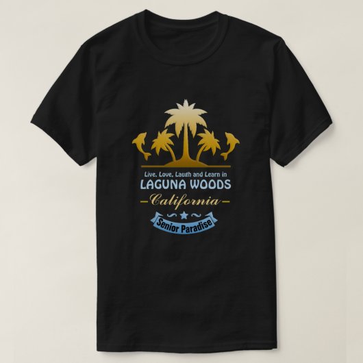 T-shirt Bois de Laguna, CA (Design devant)