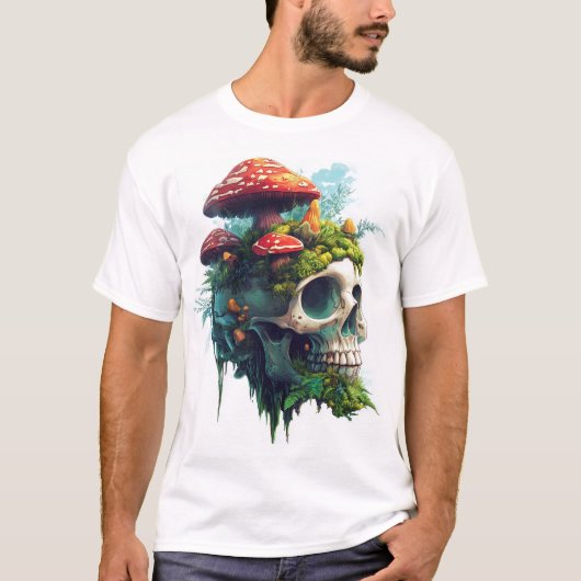 T-shirt Bois des Crânes de Champignon (Devant)