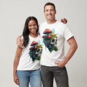 T-shirt Bois des Crânes de Champignon (Unisexe)