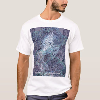 T-shirt Bois Deva de licorne, par Darlene P. Coltrain