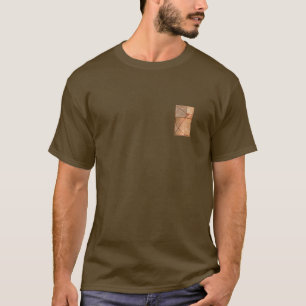 T-shirt Bois d'or de rapport
