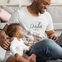 Bois doux Baby shower animal Dada Ours