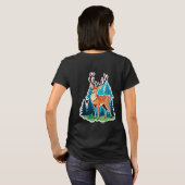 T-shirt Bois enchanté du cerf (Dos entier)
